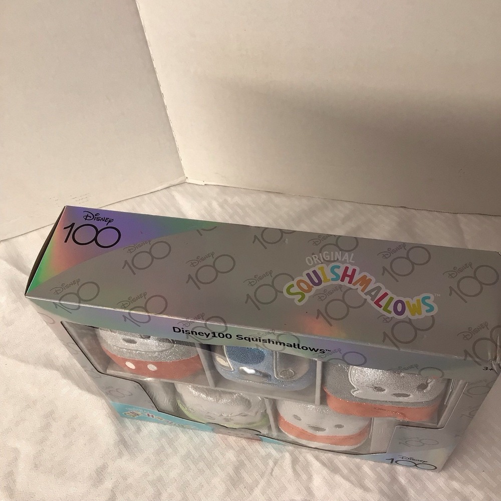 Disney‎ 100~Squishmallow Limited Edition 5pk Collectors Set~*Sealed NIB* - Picture 3 of 7